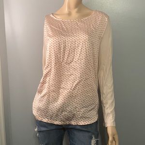 ⭐️Ann Taylor Polka Dots sz L⭐️